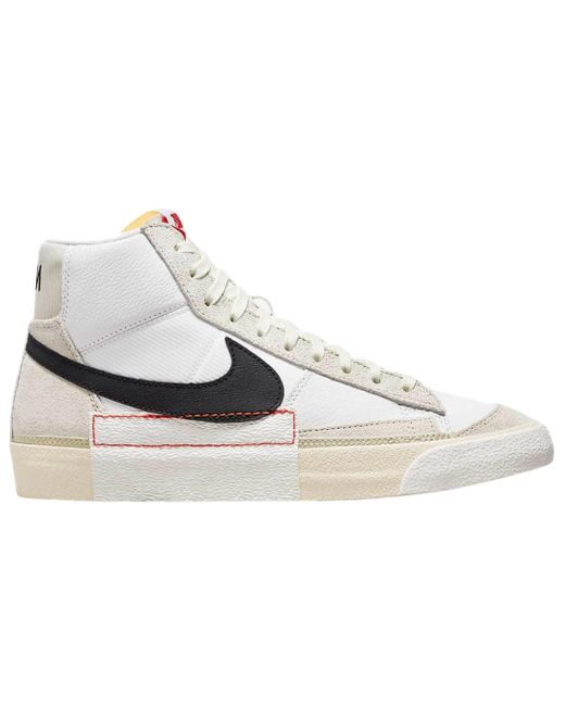 Nike Blazer Mid Pro Club Witte Sneakers in het White voor heren