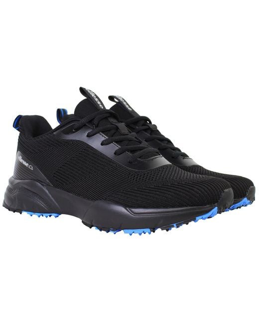Ellesse Black Ls1050 Golf Shoes for men