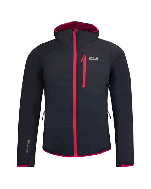 Jack Wolfskin Blue Transitional Jacket Textile