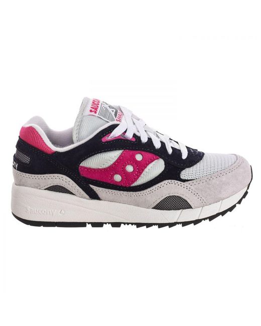 Saucony Gray Sports Shoes Shadow 6000 for men
