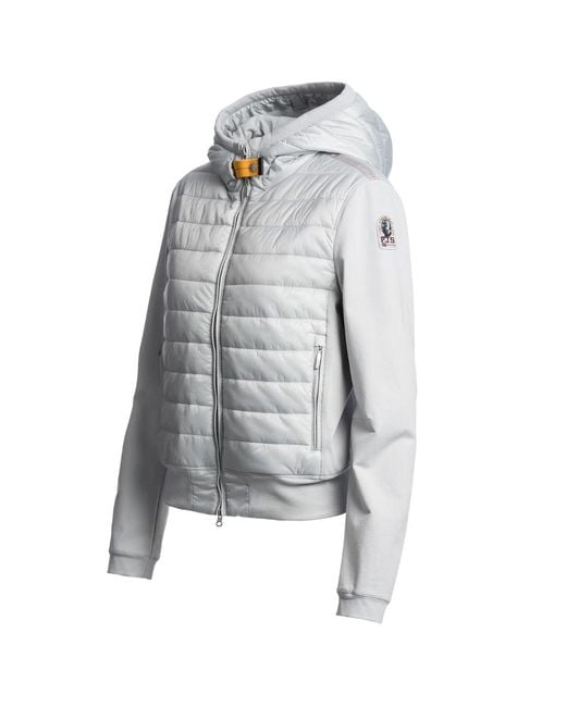 Parajumpers Gray Caelie Misty Hooded Jacket