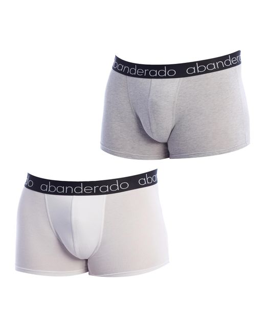 Abanderado Pack-2 A0dgr Boxers in het Gray voor heren