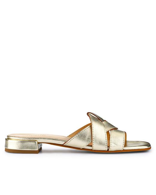 Jones Bootmaker Metallic Genesis Smart Leather Mules