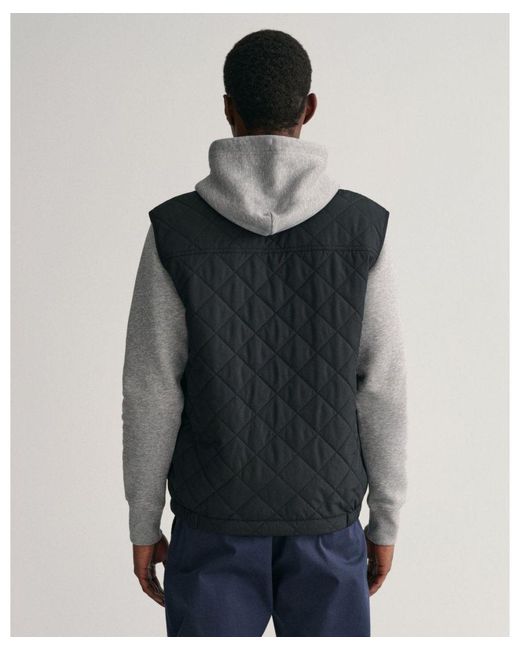 Gant Blue Windcheater Vest An for men