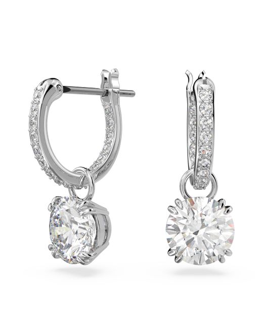 Swarovski White Constella Drop Earrings
