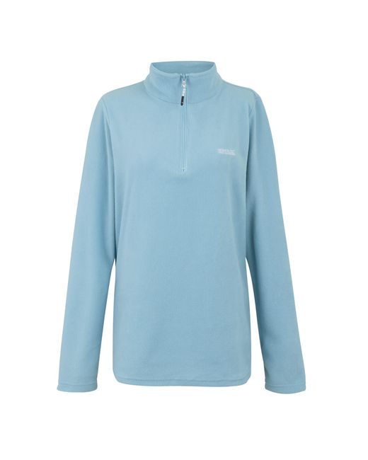 Regatta Blue Great Outdoors /Ladies Sweetheart 1/4 Zip Fleece Top (Nordic)