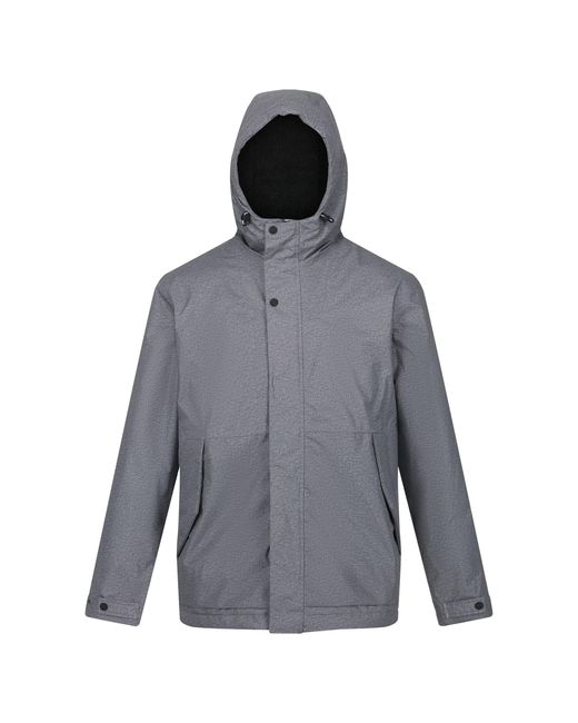 Regatta Gray Sterlings Iv Waterproof Jacket (Storm Marl) for men