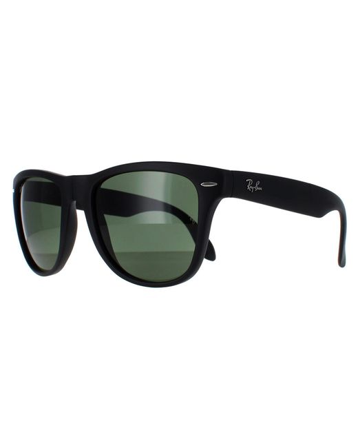 Ray-Ban Green Sunglasses Folding Wayfarer 4105 Matt 601S 54Mm for men