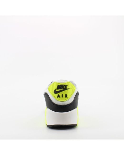 Nike Yellow Air Max 90 Trainers