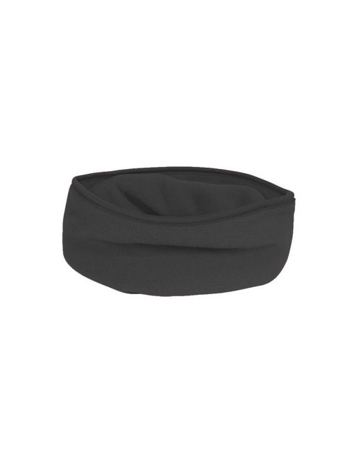 Trespass Black Adults Novax Fleece Neck Warmer/Snood