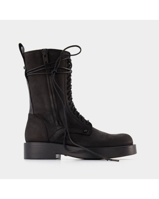 Ann Demeulemeester Black Maxim Ankle Boots for men
