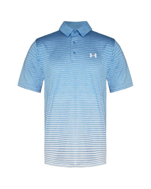 Under Armour Blue Playoff 2.0 Polo Shirt for men