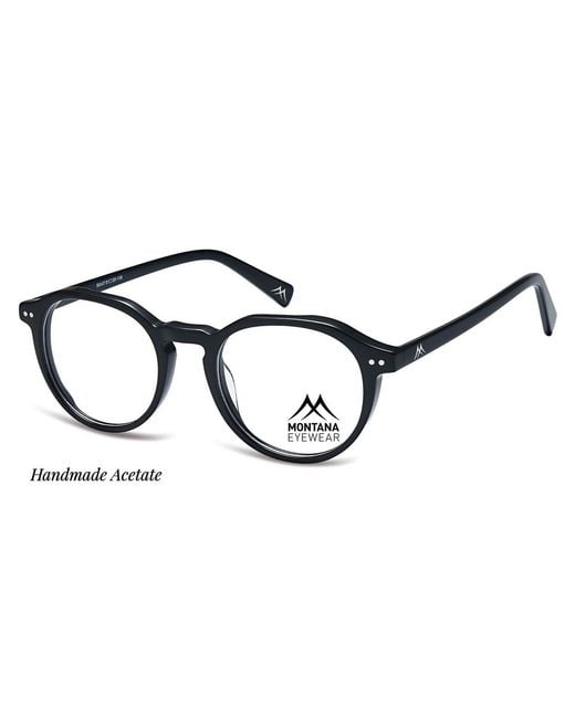 Montana Black Round Shiny Ma47