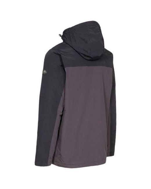 Trespass Blue Heathrack Waterproof Jacket (Dark) for men