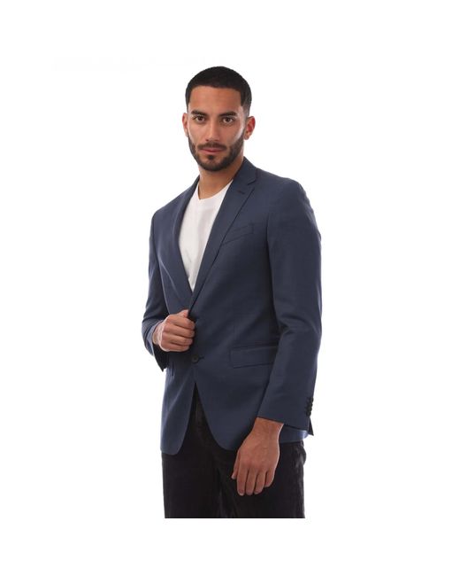 Boss Blue Novan6 Blazer Jacket for men