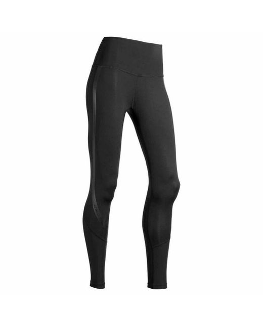2xu Black Hi-Rise Compression Tights Nylon