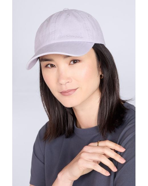 Mountain Warehouse Gray 'Sophia' Cotton Coast Cap Lightweight Casual Ladies Summer Baseball Hat