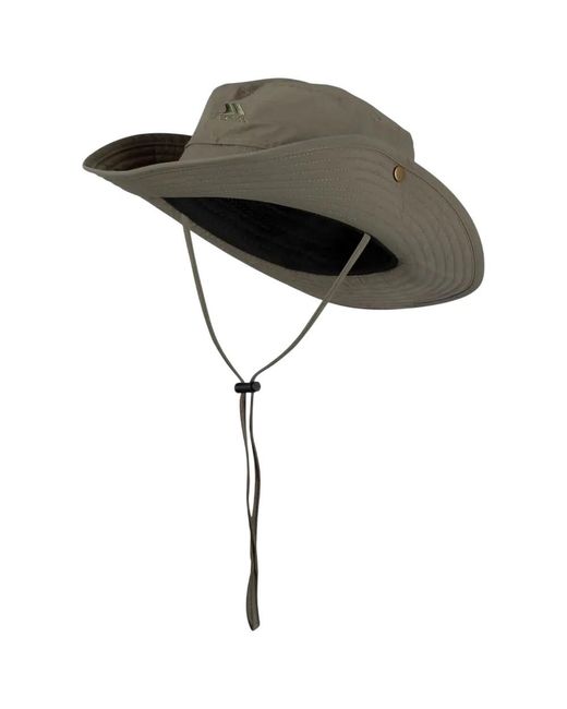 Trespass Black Adult Wyles Sun Hat (Herb)