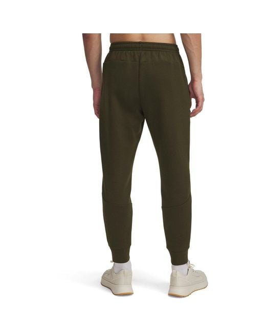 Under Armour Black Unstoppable Fleece Joggers With Zipped Pocket for men