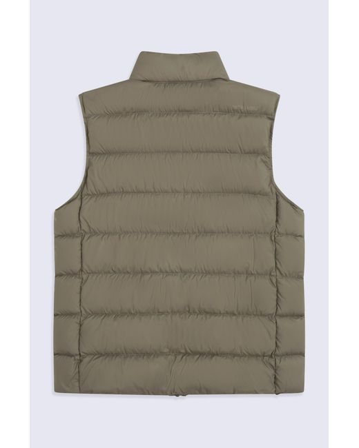 Mountain Warehouse Green Lightweight Down Gilet Comfy Water Resistant Sleeveless Body Warmer Jacket for men
