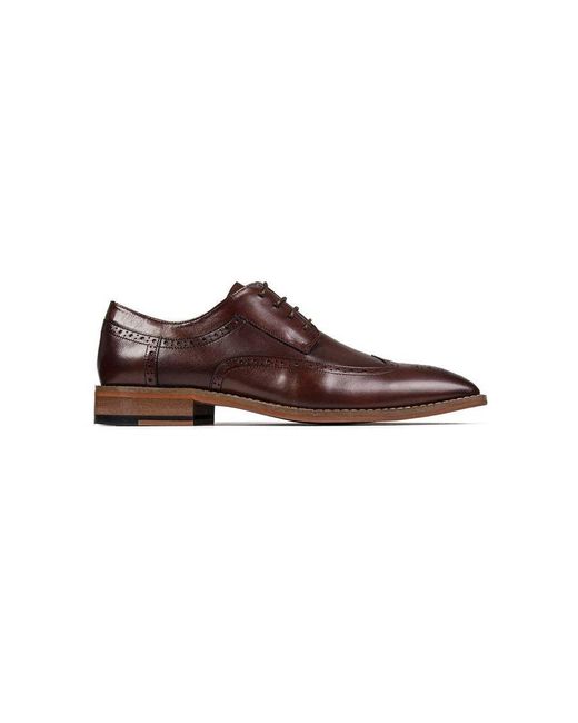 Sole Brown Aster Brogue Shoes for men