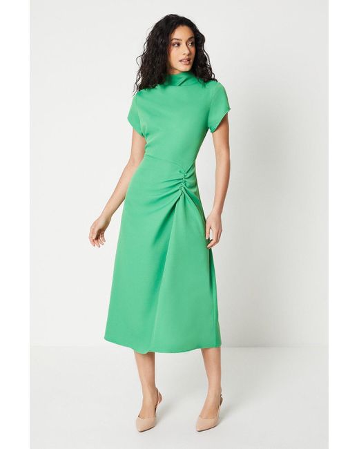 PRINCIPLES Occasion Fit & Flare Dress in Green | Lyst UK