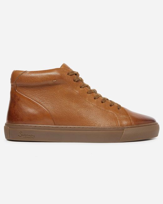 Oliver Sweeney Brown Laxey Hi-Tops for men