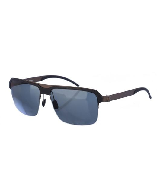 Mercedes-benz Blue Mercedes-Benz Style Sunglasses for men