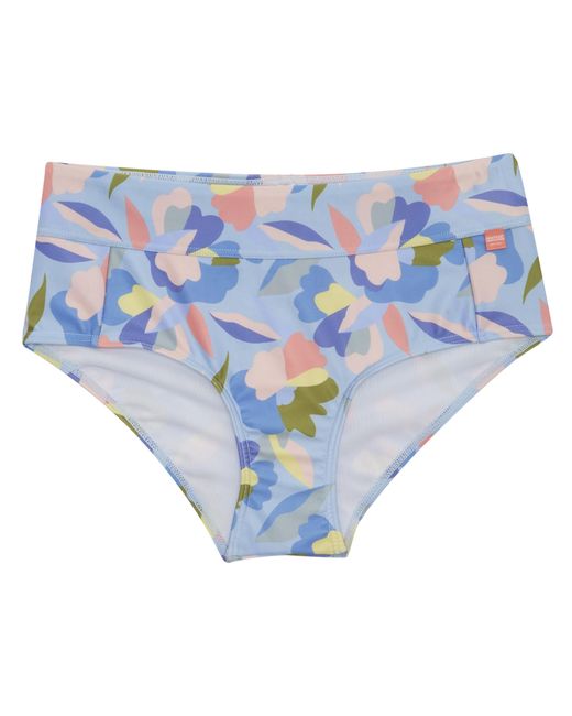 Regatta Blue Ladies Paloma Abstract Floral Swim Briefs