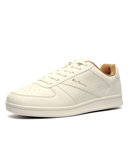 Ben Sherman Black Original Campus Wide Fit Trainers for men