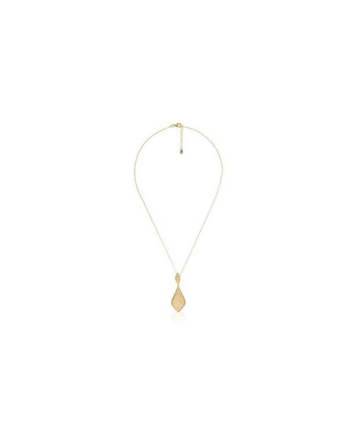 Orphelia Metallic 925 Sterling Chain With Pendant