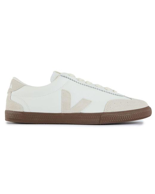 Veja White Volley Trainers