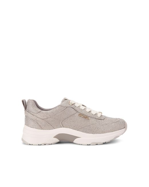 Carvela Kurt Geiger Gray Adoro Bling Sneakers