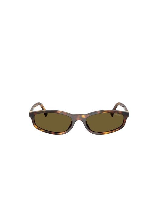Miu Miu Brown Sunglasses/Tortoise