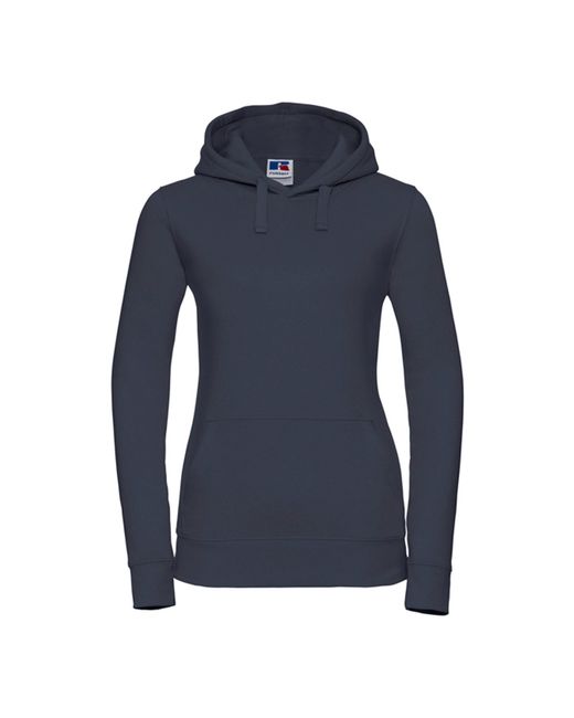 Russell Blue Ladies Authentic Hoodie (French)