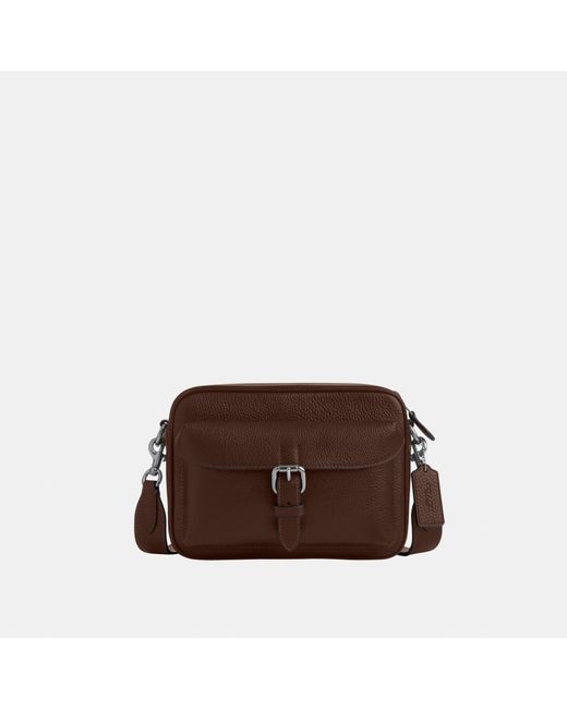 COACH Brown Warner Crossbody Bag for men
