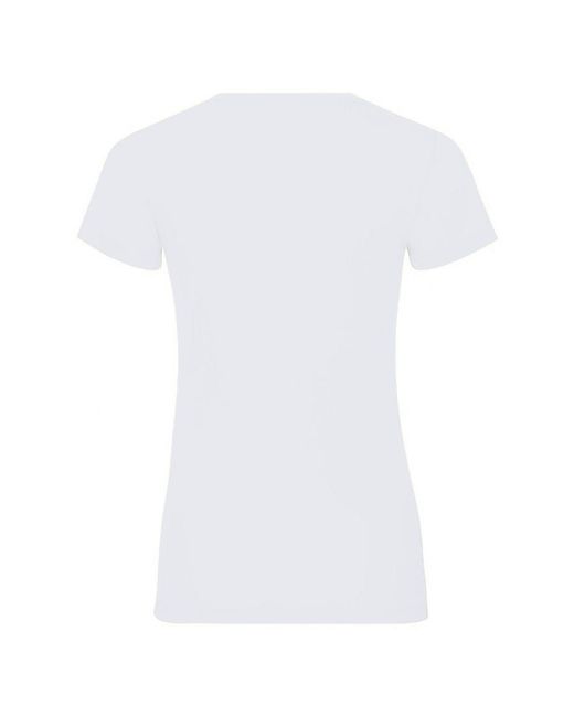 Russell White Ladies Authentic Pure Organic Tee