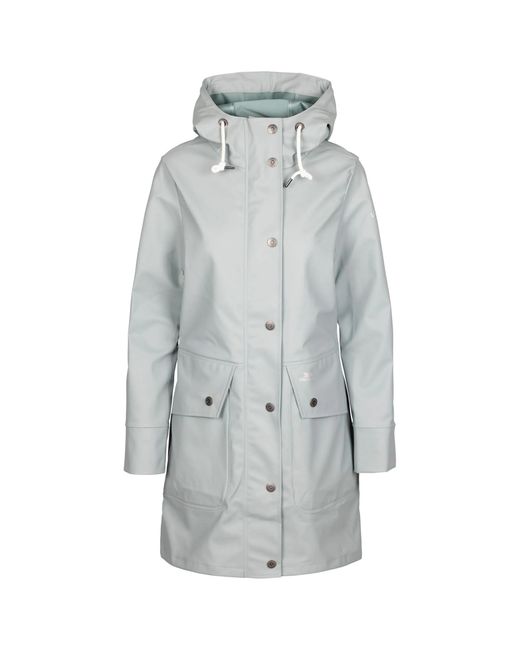 Trespass Gray Ladies Payko Waterproof Jacket Mist)