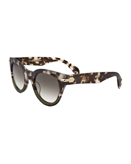 Rag & Bone Brown 50Mm Sunglasses