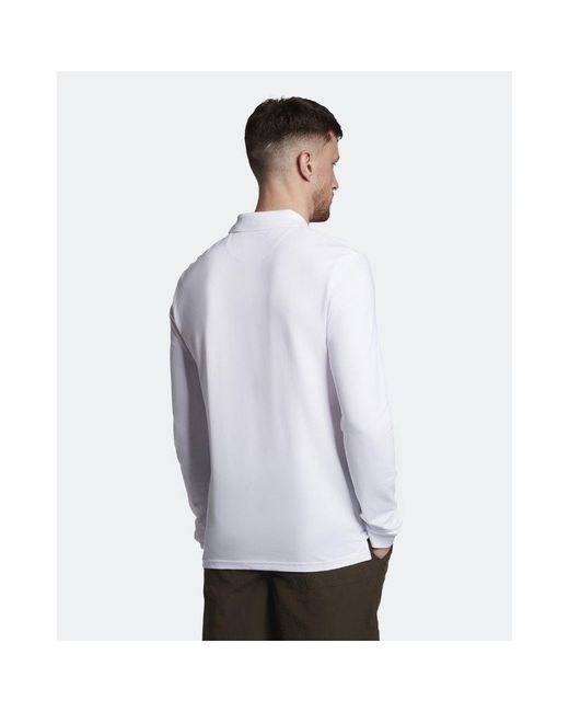 Lyle & Scott White And Ls Polo Shirt for men
