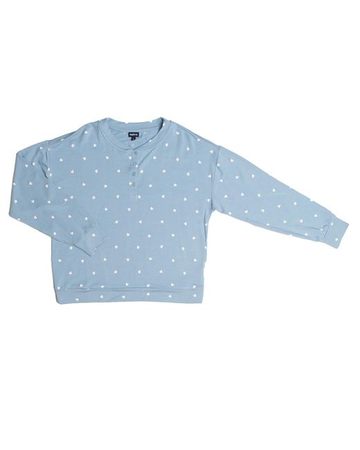 Gap Long Sleeve Pajama Top 757179 in Blue Lyst UK