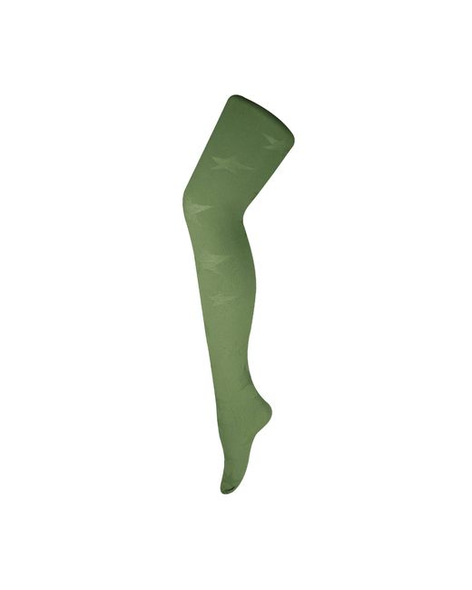 Sock Snob Green 1 Pack Ladies Coloured 80 Denier Opaque Patterned Soft Tights