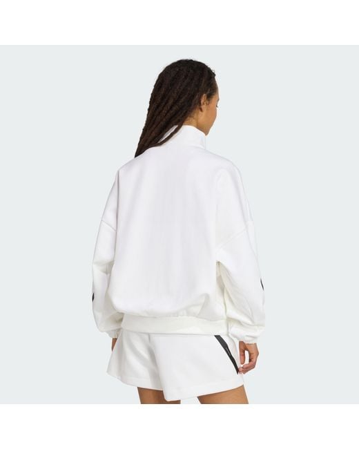 Adidas White Z.N.E. Track Top