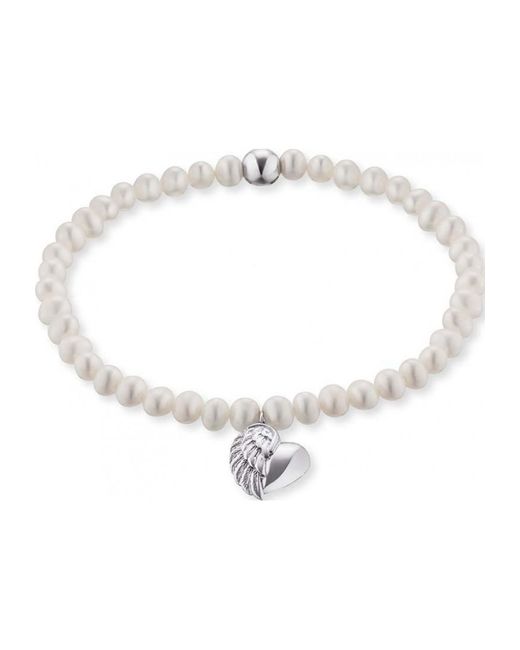 Engelsrufer White Erb-Heartwing-Pe Ladies Bracelet
