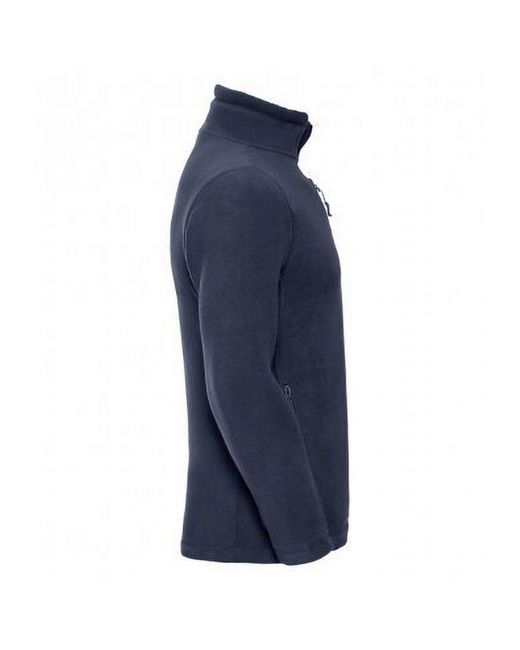 Russell Blue Full Zip Outdoor Fleece Jacket (French) for men