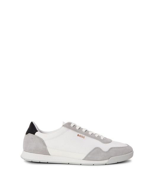 Boss White Titanium Sl Trainers for men