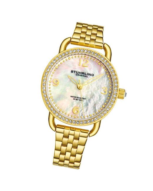 Stuhrling Metallic Symphony Quartz 38Mm