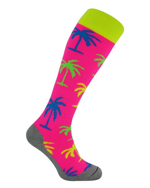 Hingly Pink Hockey Socks With Colourful Cool Funny Funky Designs