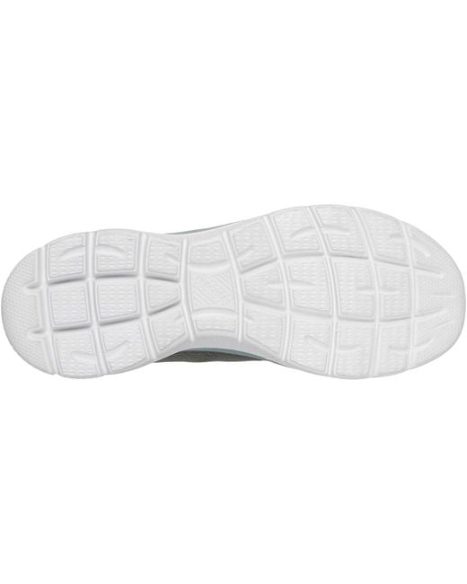 Skechers Gray Summits Summer Blush Textile Trainers