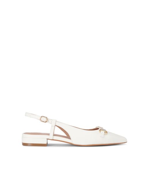 Carvela Kurt Geiger White Valentina Loafer Loafers